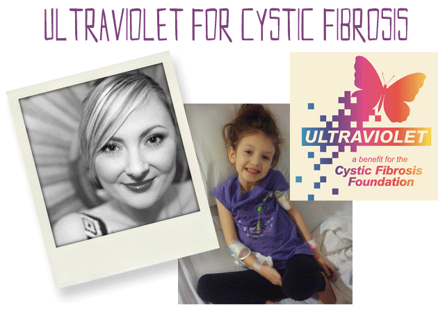 Ultraviolet, cystic fibrosis foundation, violet dixon