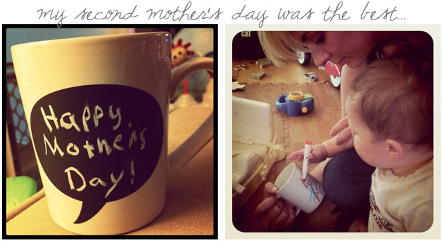 mother's day, chalkboard paint coffee mug