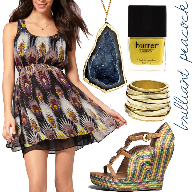 asos dress, butter nail polish, max & chloe, jeffrey campbell shoes