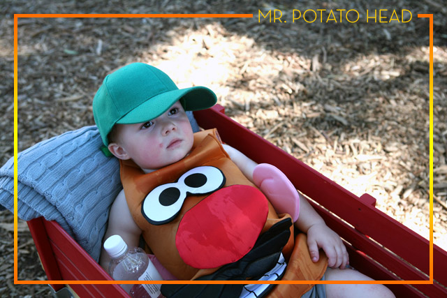 mr potato head halloween costume, cool toddler costume, great toddler costumes